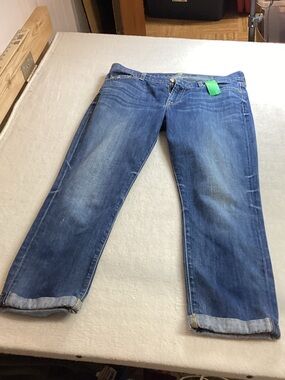 7 For All Mankind Women's Blue Boyfriend Jeans